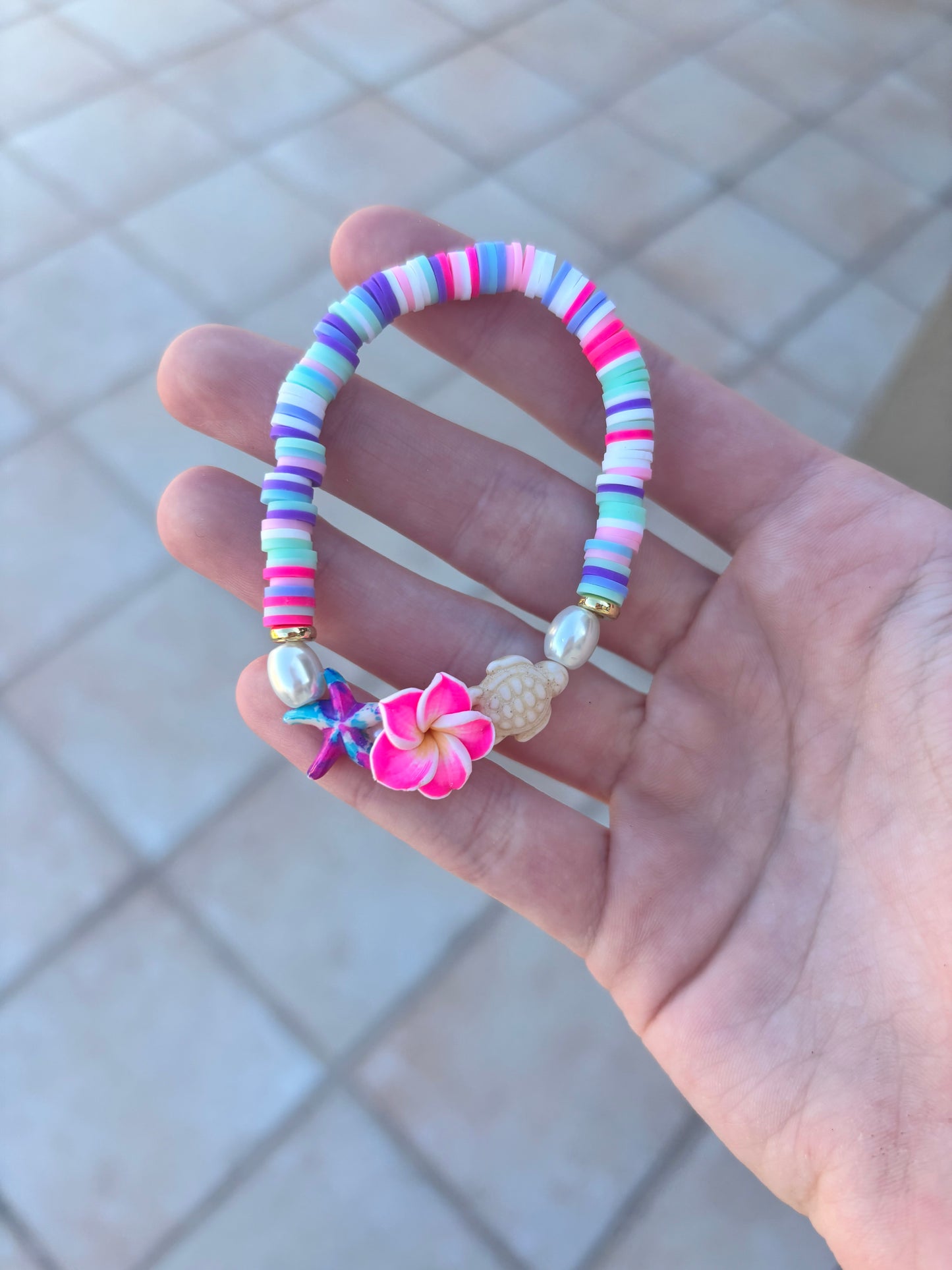 the tropical sunset bracelet