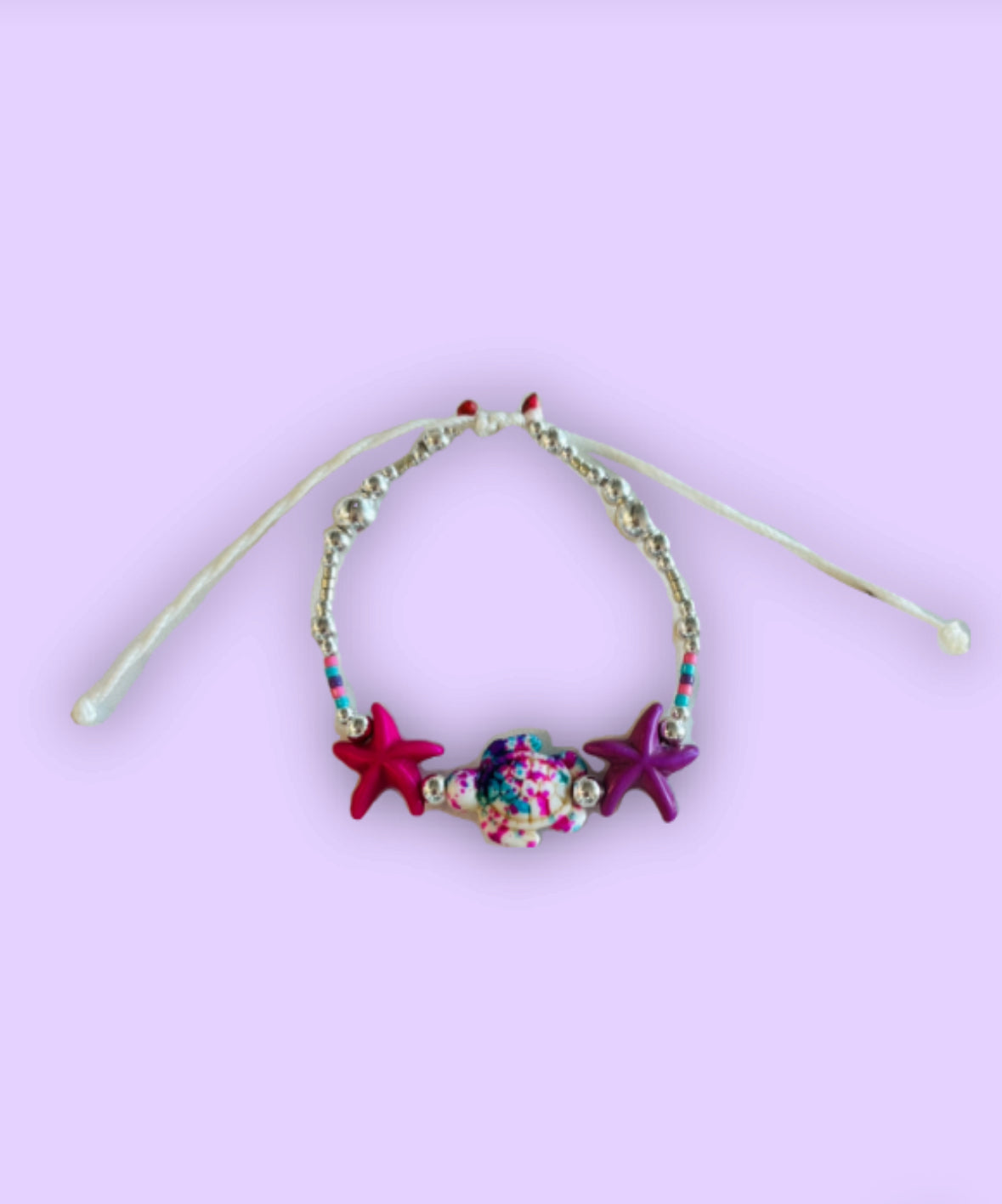 SILVER midnight swim bracelet