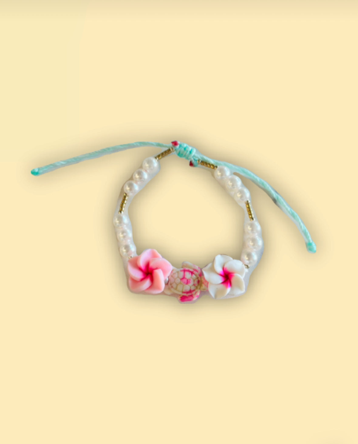 GOLD paradise palms bracelet