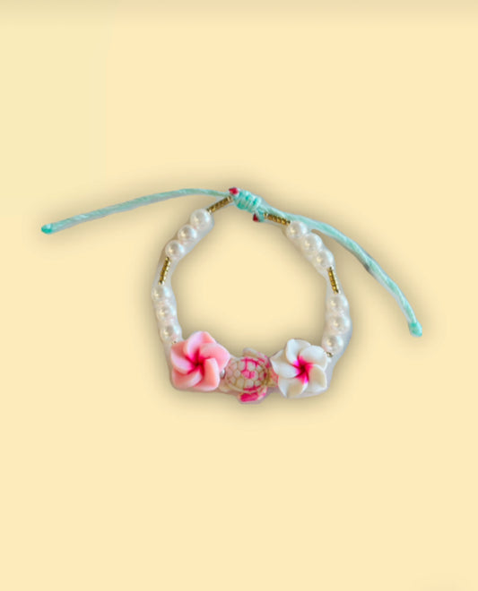 GOLD paradise palms bracelet