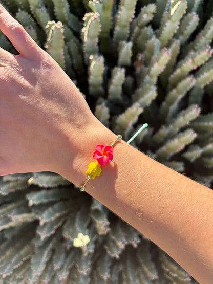 GOLD Tropical oasis bracelet