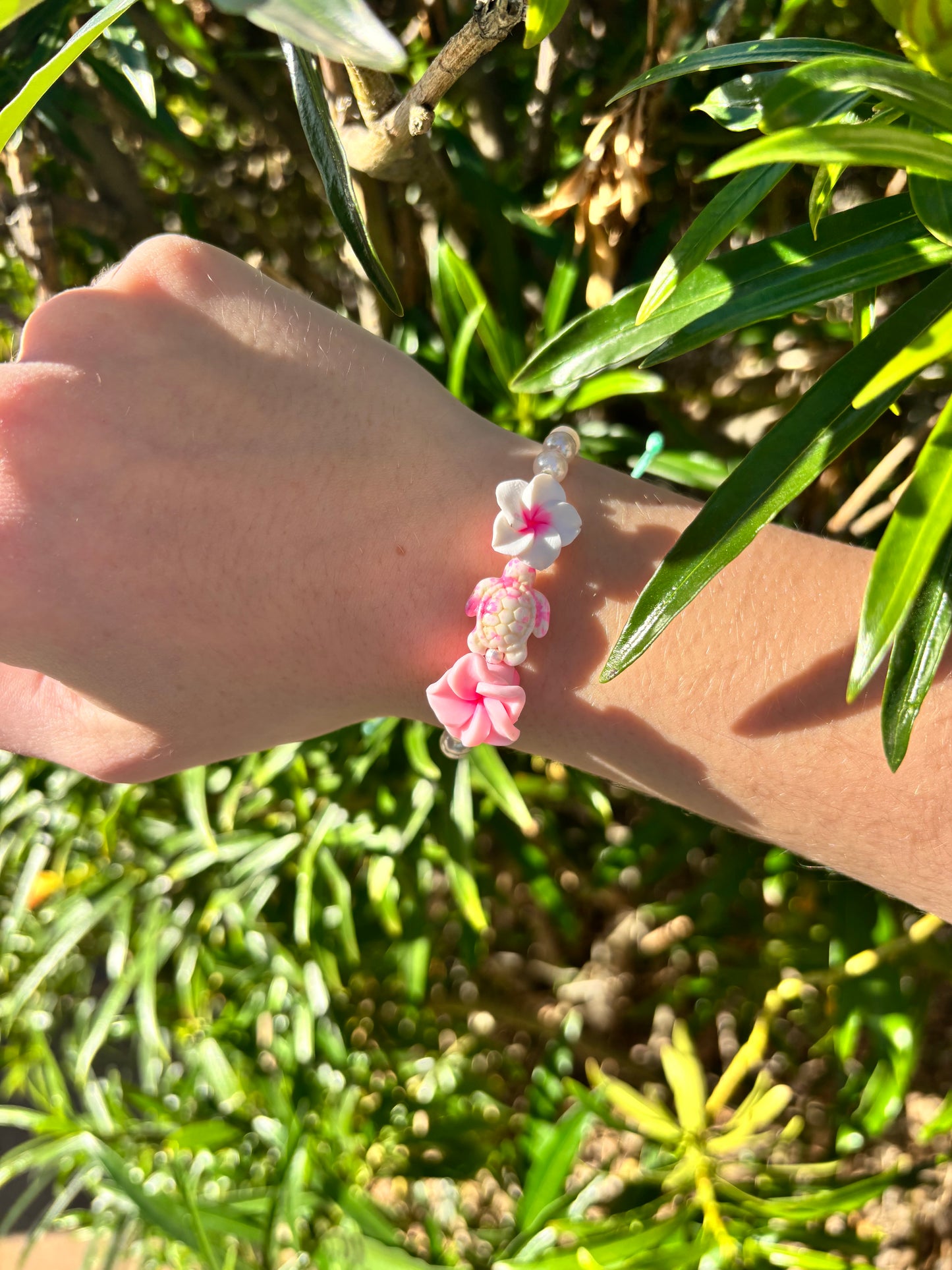 GOLD paradise palms bracelet