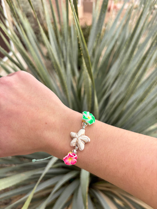 SILVER tropical harmony bracelet