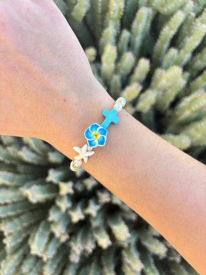 The coastal cross bracelet